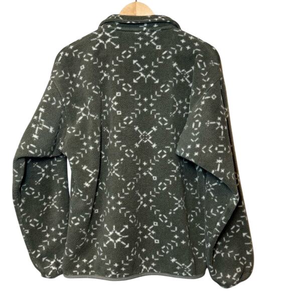 Patagonia Men’s VTG Synchilla Snap-T Fleece Sno Chaparral Sage Green 1994 Sz Med - Picture 3 of 11